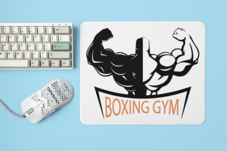 Boxing Gym - Printed Mousepads For Gym Lovers