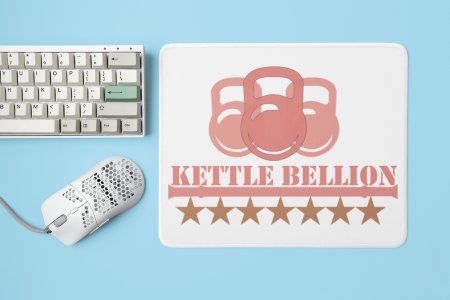 Kettle Bellion - Printed Mousepads For Gym Lovers