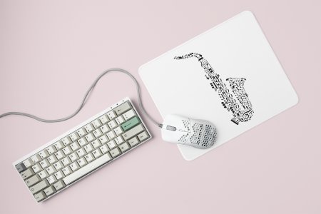 Saxophone Printed Mousepads For Music Lovers