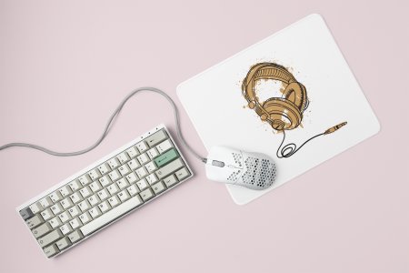Headphones - Printed Mousepads For Music Lovers