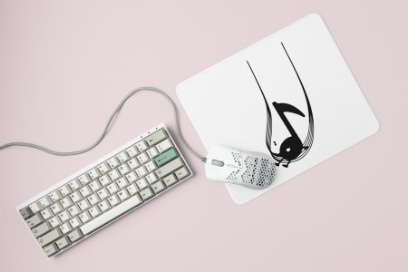 Musical notes Printed Mousepads For Music Lovers