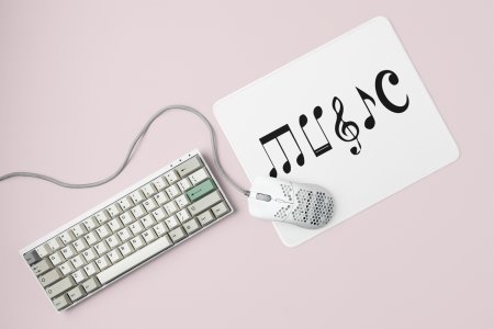 Sixteenth note Printed Mousepads For Music Lovers