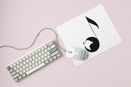 Musical instrument note Printed Mousepads For Music Lovers