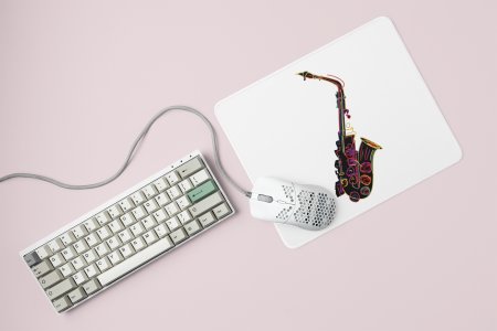 Sexaphone Printed Mousepads For Music Lovers
