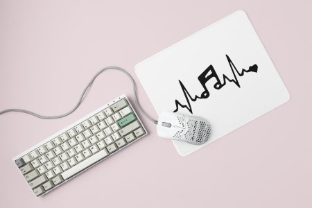 Music is my life Printed Mousepads For Music Lovers