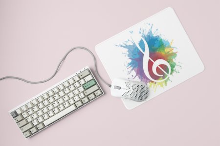 Musical Background instrument Printed Mousepads For Music Lovers