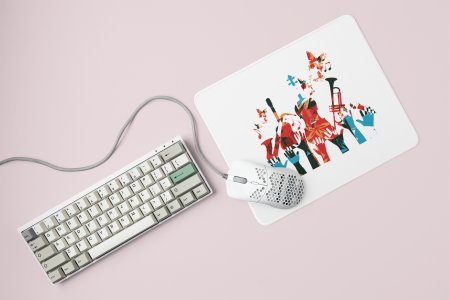 Musical Lover Printed Mousepads For Music Lovers