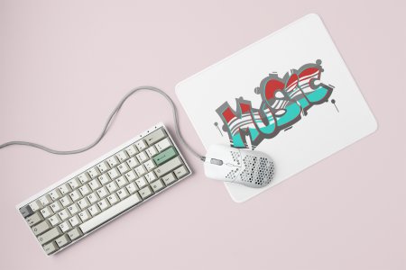 Music (BG Grey color ) Printed Mousepads For Music Lovers