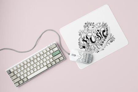 Music-Printed Mousepads For Music Lovers