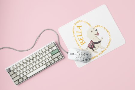 Bella-printed Mousepads for pet lovers