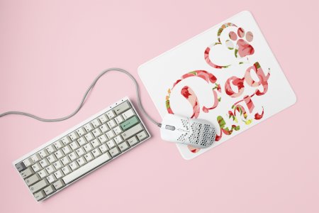 Dog aunt -printed Mousepads for pet lovers