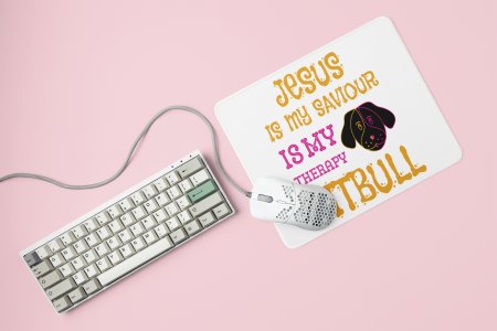 Jesus is my savior -printed Mousepads for pet lovers