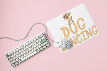 Dog dancing -printed Mousepads for pet lovers