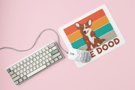The dood -printed Mousepads for pet lovers