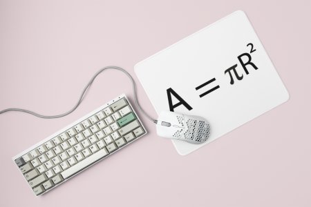 A=PieR2 - Printed Mousepads For Mathematics Lovers