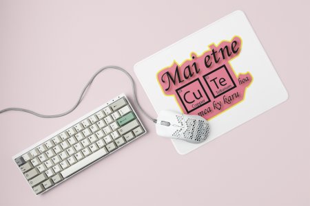 Main etne cute - Printed Mousepads For Mathematics Lovers