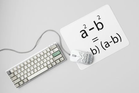 a2-b2= (a+b)(a-b) - Printed Mousepads For Mathematics Lovers