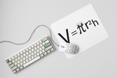 V=PieR2h - Printed Mousepads For Mathematics Lovers