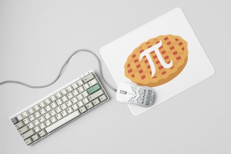 Pie on pie - Printed Mousepads For Mathematics Lovers