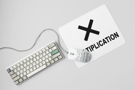 Multiplication- Printed Mousepads For Mathematics Lovers
