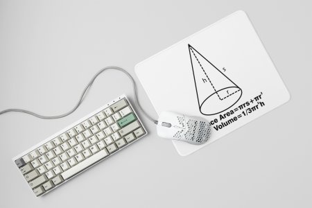 Cone - Printed Mousepads For Mathematics Lovers