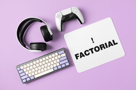 Factorial - Printed Mousepads For Mathematics Lovers
