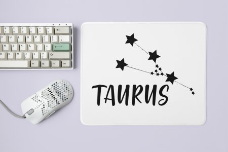 Tauraus stars - Zodiac Sign Printed Mousepads For Astrology Lovers