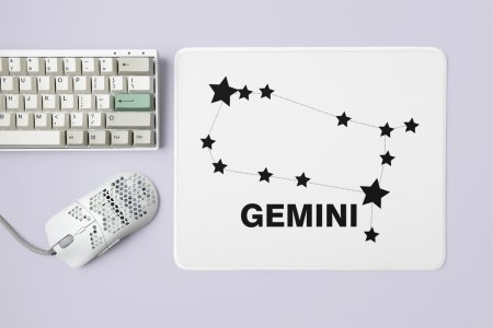 Gemini stars - Zodiac Sign Printed Mousepads For Astrology Lovers