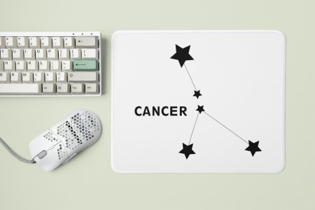 Cancer stares - Zodiac Sign Printed Mousepads For Astrology Lovers