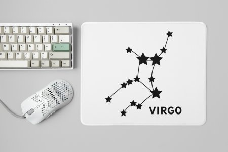 Virgo stars - Zodiac Sign Printed Mousepads For Astrology Lovers