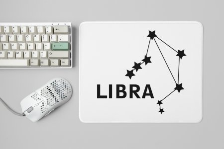 Libra stars - Zodiac Sign Printed Mousepads For Astrology Lovers