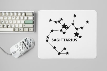 Sagittarius stars - Zodiac Sign Printed Mousepads For Astrology Lovers