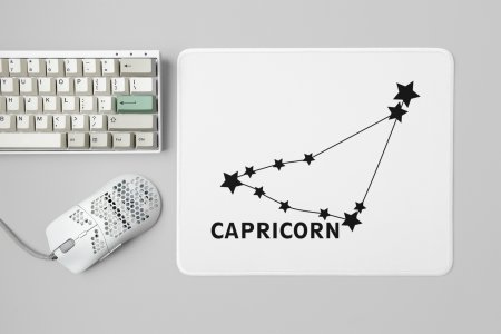 Capricorn stars - Zodiac Sign Printed Mousepads For Astrology Lovers