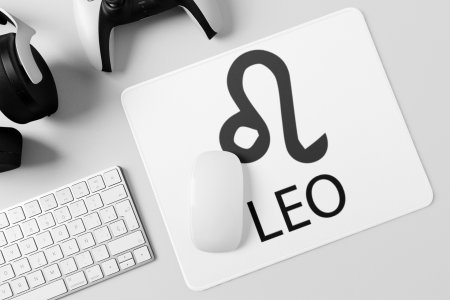 Leo - Zodiac Sign Printed Mousepads For Astrology Lovers