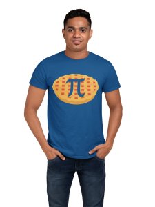 ? on pie (Blue T)- Clothes for Mathematics Lover - Foremost Gifting Material for Your Friends, Teachers, and Close Ones