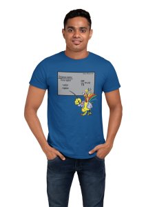 DR/TR=VR (Blue T) - Clothes for Mathematics Lover - Foremost Gifting Material for Your Friends, Teachers, and Close Ones