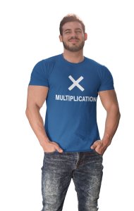 Multiplication (Blue T) - Clothes for Mathematics Lover - Foremost Gifting Material for Your Friends, Teachers, and Close Ones
