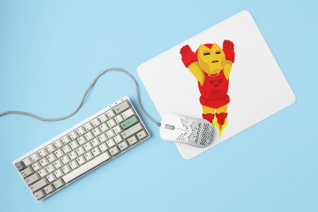 Iron man - Printed animated creature Mousepads