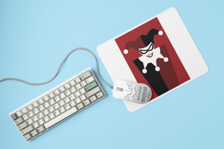 Harley Quinn - Printed animated creature Mousepads