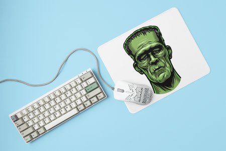 Frankenstein Monster - Printed animated creature Mousepads