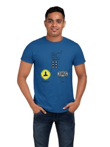 BC2=perpendicular2+base2 (Blue T) -Clothes for Mathematics Lover - Foremost Gifting Material for Your Friends, Teachers, and Close Ones