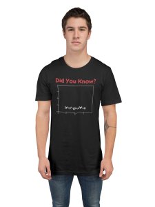 Bar graph (Black T) - Clothes for Mathematics Lover - Foremost Gifting Material for Your Friends, Teachers, and Close Ones