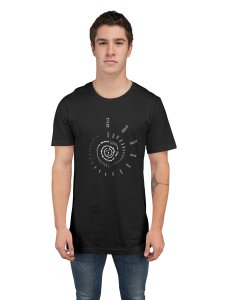 Multiplication table, milky way design (Black T) - Clothes for Mathematics Lover - Foremost Gifting Material for Your Friends, Teachers, and Close Ones