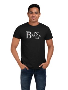 B>1/n ?x=i i=1 (Diff Text) (Black T) -Clothes for Mathematics Lover - Suitable for Math Lover Person - Foremost Gifting Material for Your Friends, Teachers, and Close Ones
