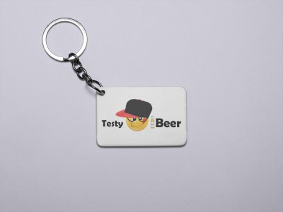 Alcoholic Emoji- Emoji Printed Keychains For Emoji Lovers(Pack Of 2)