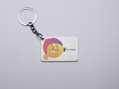 Night Cap Emoji- Emoji Printed Keychains For Emoji Lovers(Pack Of 2)