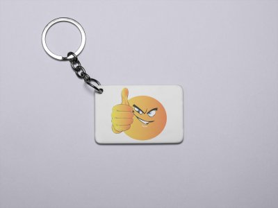 All The Best Emoji- Emoji Printed Keychains For Emoji Lovers(Pack Of 2)