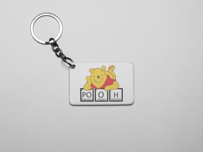 Pooh -Printed Keychains For Mathematics Lover(Pack of 2)