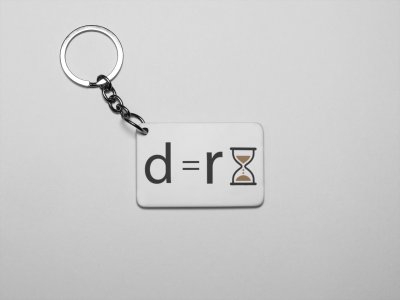 Sand watch -Printed Keychains For Mathematics Lover(Pack of 2)