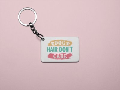 Dogs hair  Text -printed Keychains for pet lovers(Pack of 2)